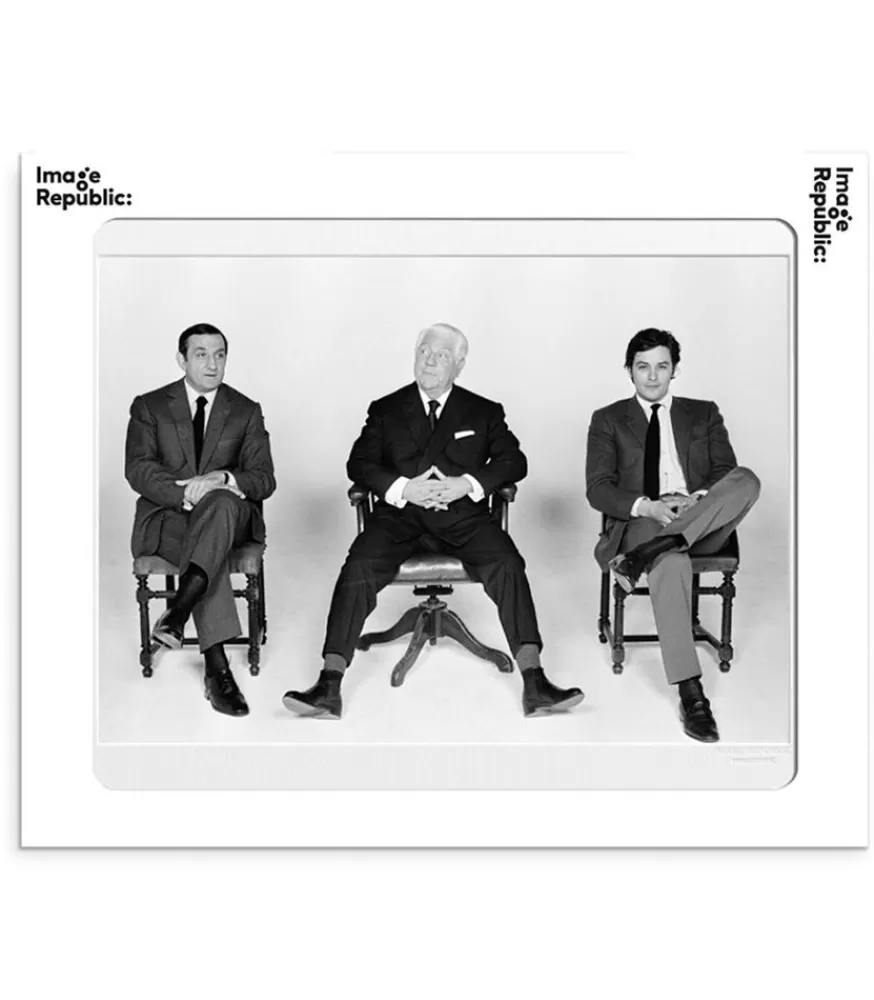 Image Republic Affiche La Galerie Delon Gabin Ventura Le Clan 40 X 50 Cm