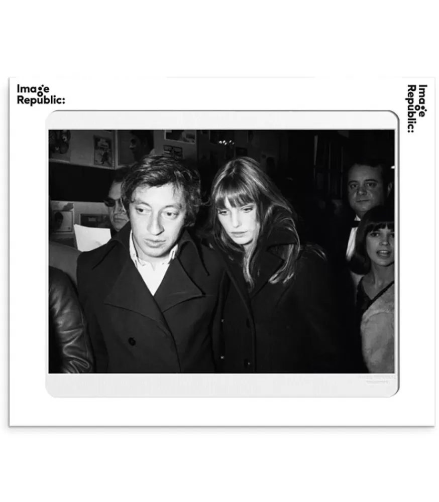 Image Republic Affiche La Galerie Gainsbourg Birkin Cinema 40 X 50 Cm