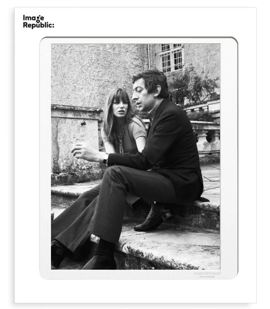 Image Republic Affiche La Galerie Gainsbourg Birkin Rendez-Vous 40 X 50 Cm