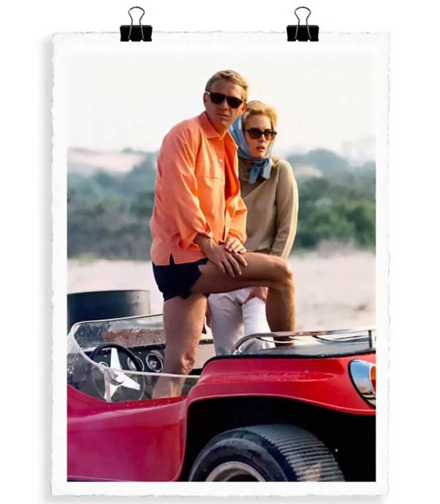 Image Republic Affiche La Galerie "Mcqueen Faye Dunaway" 56 X 76 Cm