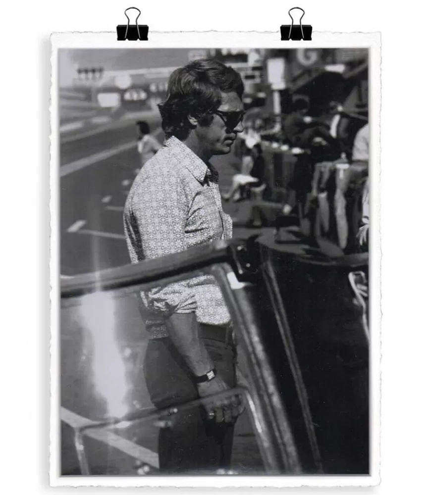 Image Republic Affiche La Galerie Steeve Mcqueen Profil 56 X 76 Cm