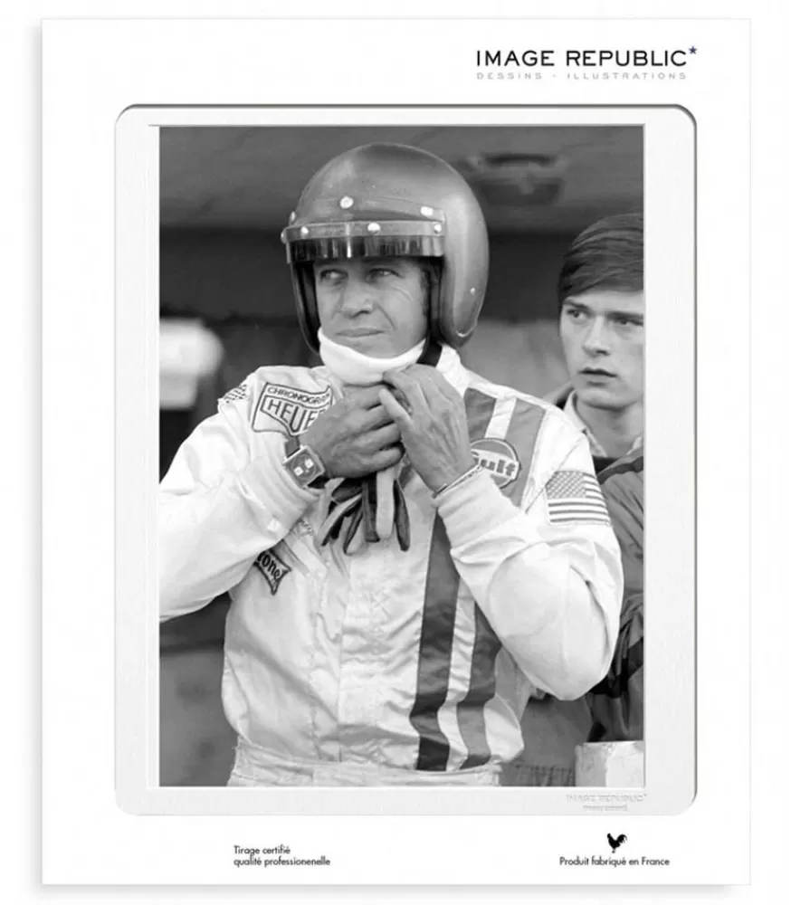 Image Republic Affiche La Galerie "Steve Mcqueen 2" 56 X 76 Cm