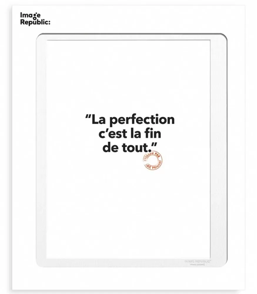 Image Republic Affiche Loic Prigent 78 La Perfection 40 X 50 Cm