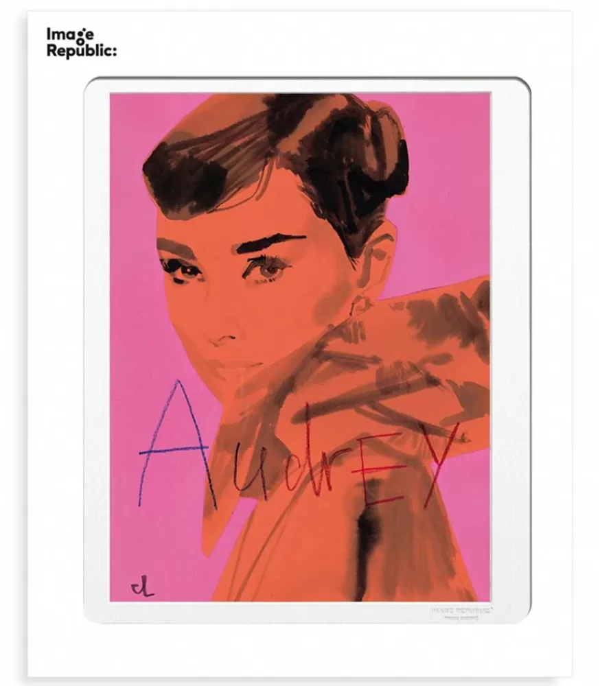 Image Republic Affiche Marc Antoine Coulon Portrait Ah03 40 X 50 Cm