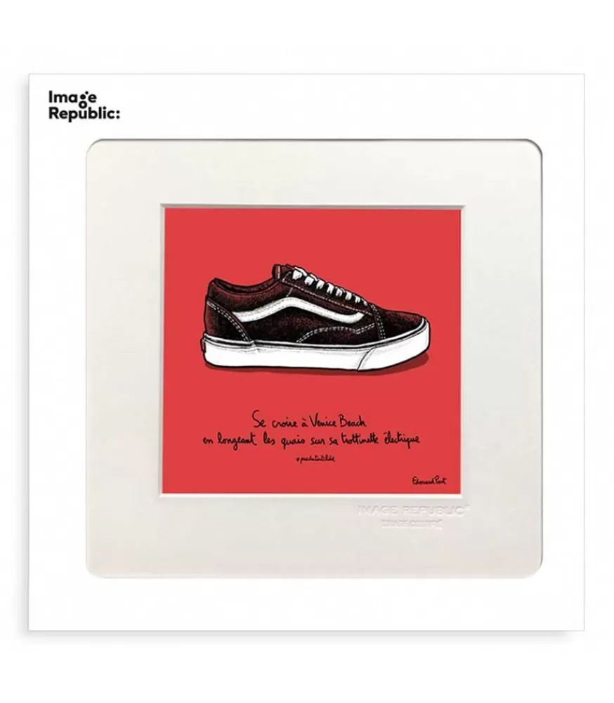 Image Republic Affiche Pas Du Tout Cliche Basket 22 X 22 Cm