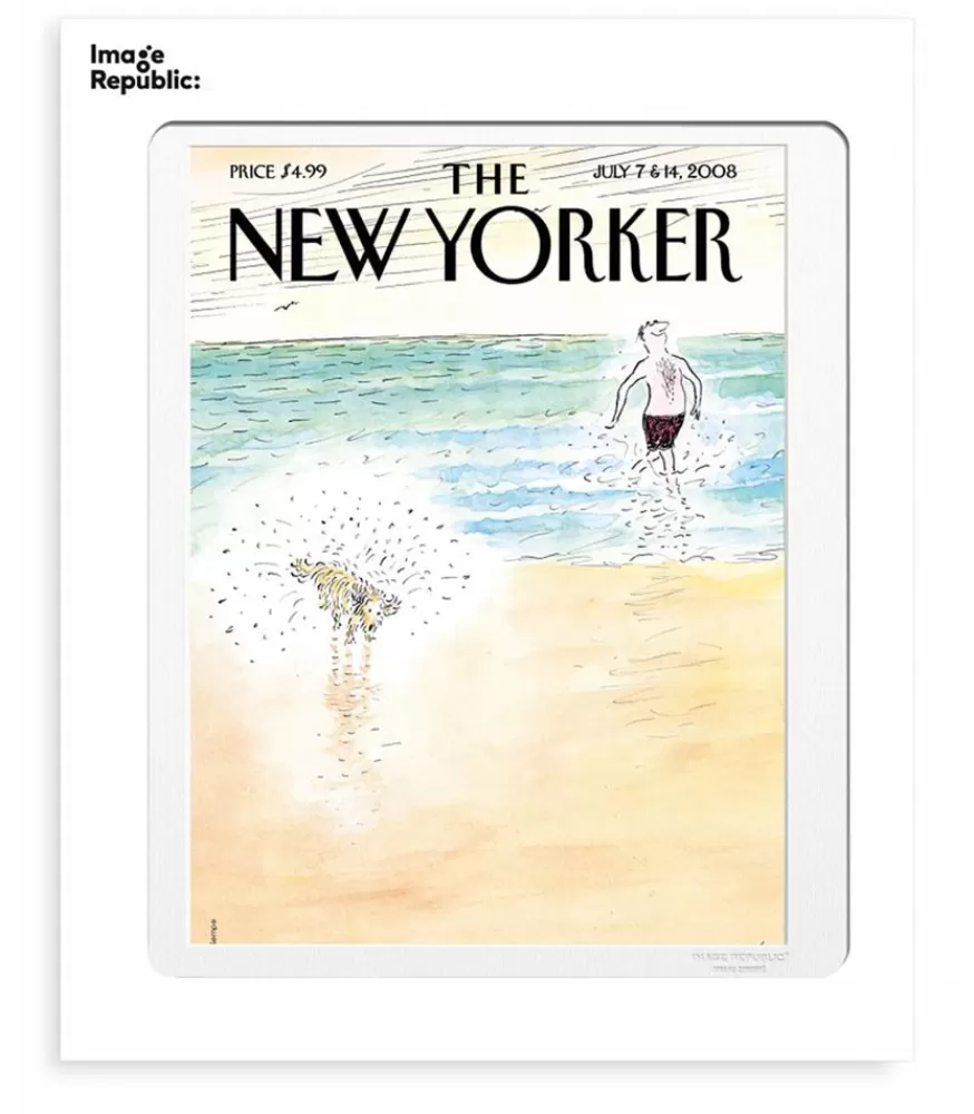 Image Republic Affiche The New Yorker Sempe First Bath 38 X 56 Cm