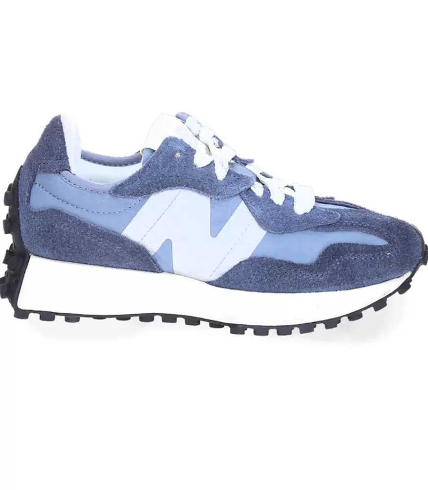 Femme New Balance Baskets 327 New Warped Upper Vintage Indigo