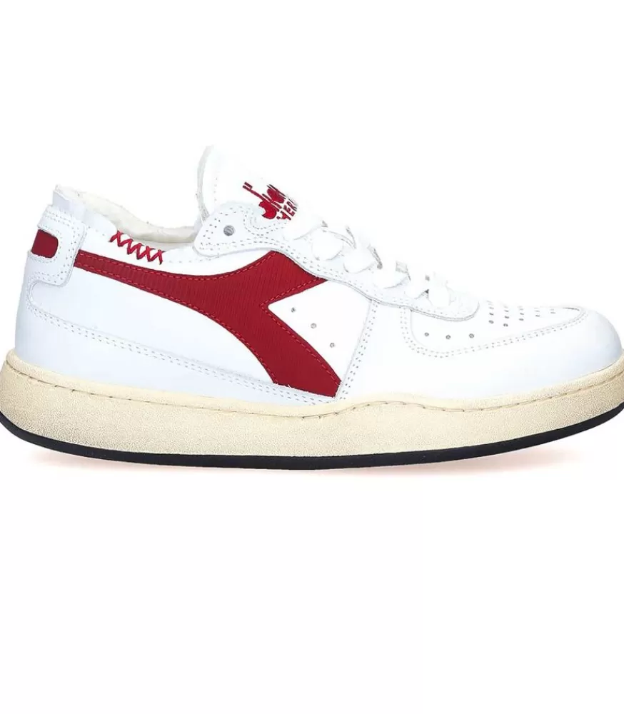 Femme Diadora Baskets Heritage Mi Used Row Cut