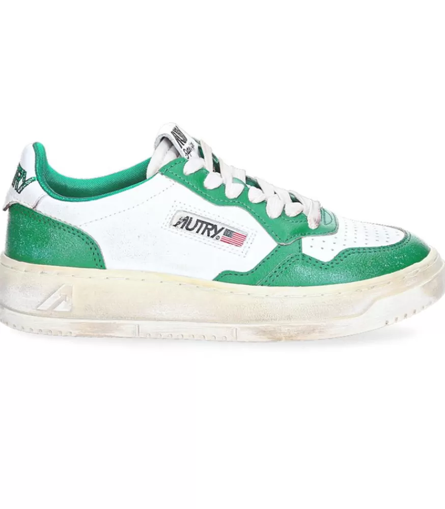 Femme Autry Baskets Super Vintage Capsule White/Green