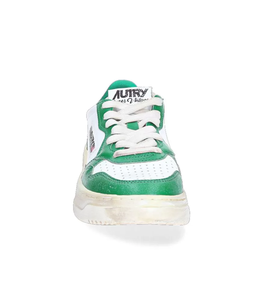 Femme Autry Baskets Super Vintage Capsule White/Green
