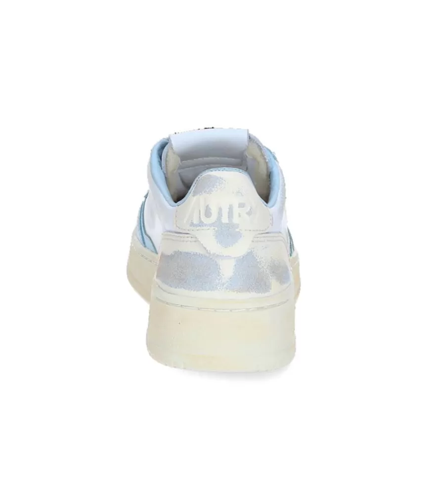 Femme Autry Baskets Super Vintage White/Ivory/Blue