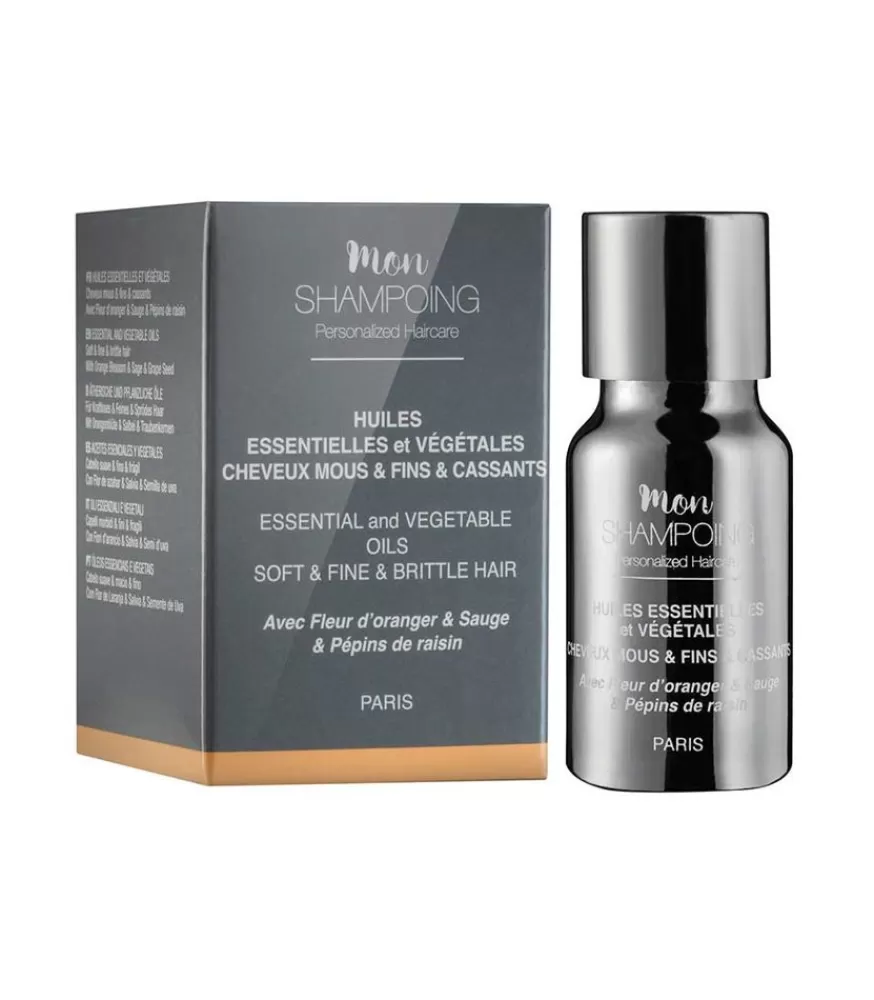 Femme Mon Shampoing Booster Huiles Essentielles Et Vegetales Cheveux Fins Et Mous 5 Ml