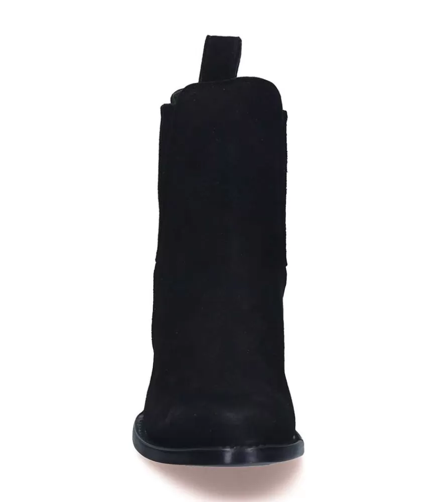 Femme Mexicana Boots Estudio Suede Noir