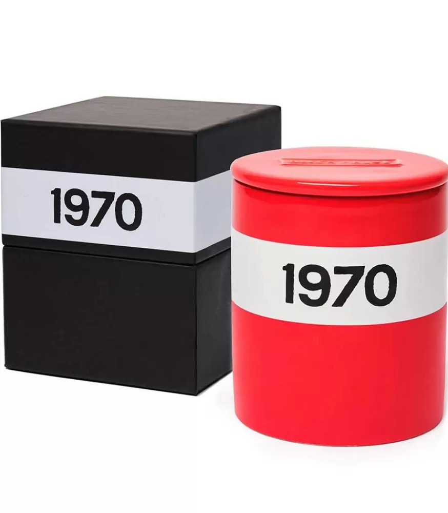 Bella Freud Bougie 1970 Ceramique Rouge