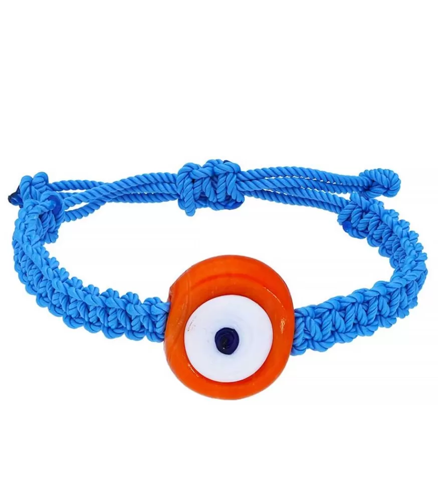 Femme Maison Irem Bracelet Large Tresse A Perle En Verre Evil Eye