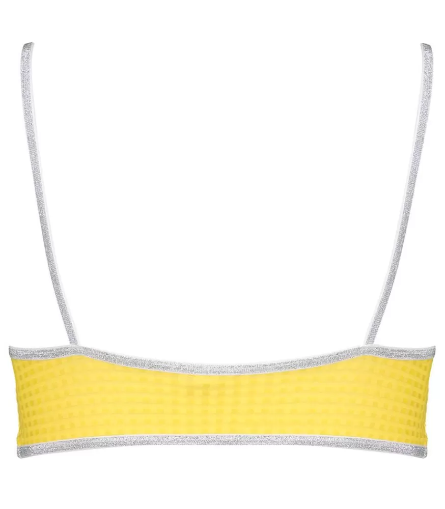 Femme La Nouvelle Brassiere Georgia Yellow Vichy