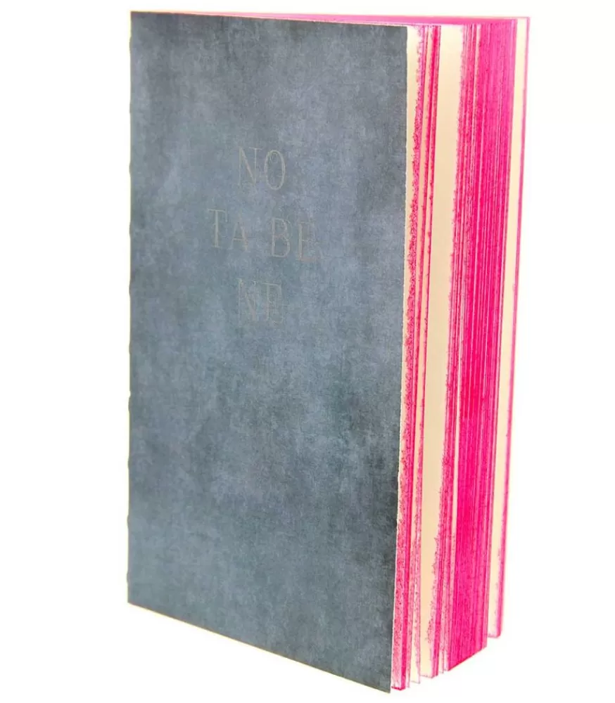 Slow Design Carnet De Notes Et Pochette En Cuir "Leather Cluster Key"