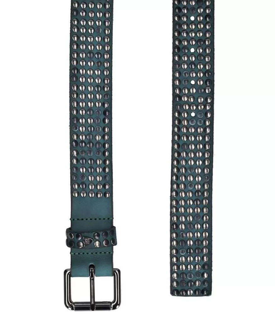 Femme HTC Los Angeles Ceinture Coloree A Clous Studs