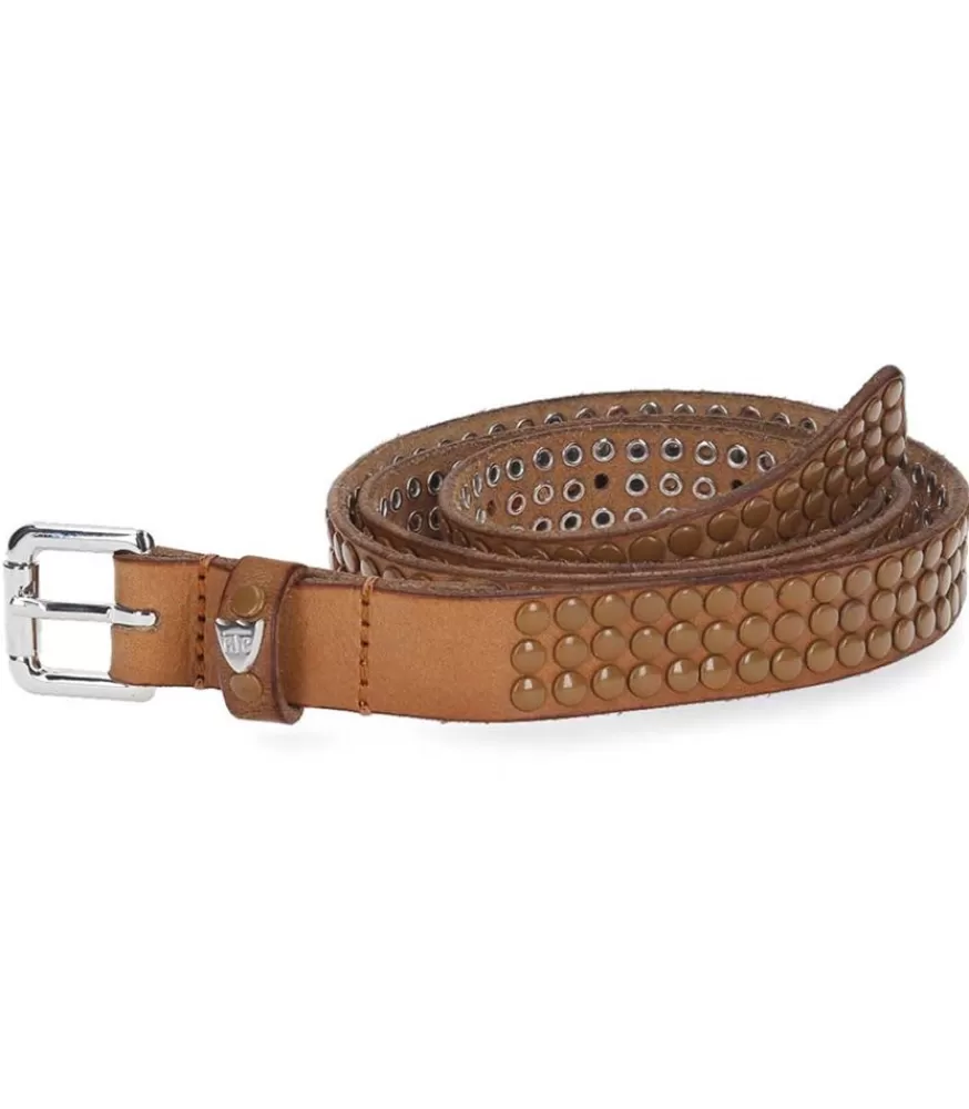Femme HTC Los Angeles Ceinture En Cuir 3000 Studs Colorblock