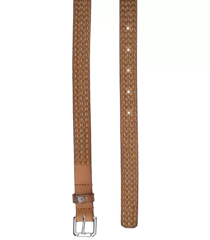 Femme HTC Los Angeles Ceinture En Cuir 3000 Studs Colorblock