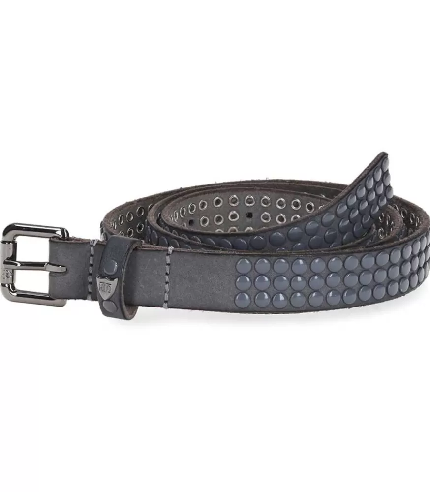 Femme HTC Los Angeles Ceinture En Cuir 3000 Studs Colorblock