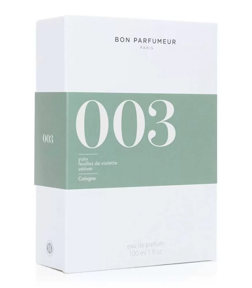 Femme Bon Parfumeur Eau De Cologne 003 Yuzu, Feuilles De Violette Et Vetiver 30 Ml