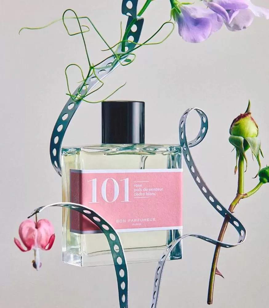 Femme Bon Parfumeur Eau De Parfum 101 Rose, Pois De Senteur Et Cedre Blanc 30 Ml