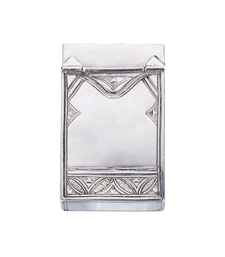 Femme Mawé Attaher Etui A Cigarettes Jane B. En Argent X Jane De Boy