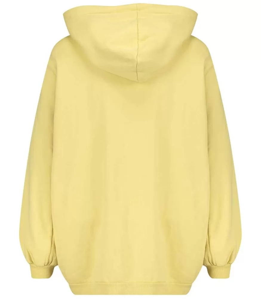 Femme Ragdoll LA Hoodie Super Oversized Soft Yellow X Jane De Boy