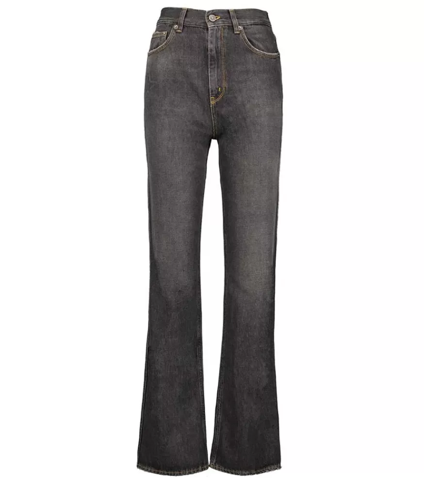 Femme Golden Goose Jean Journey Frida Noir Stonewashed