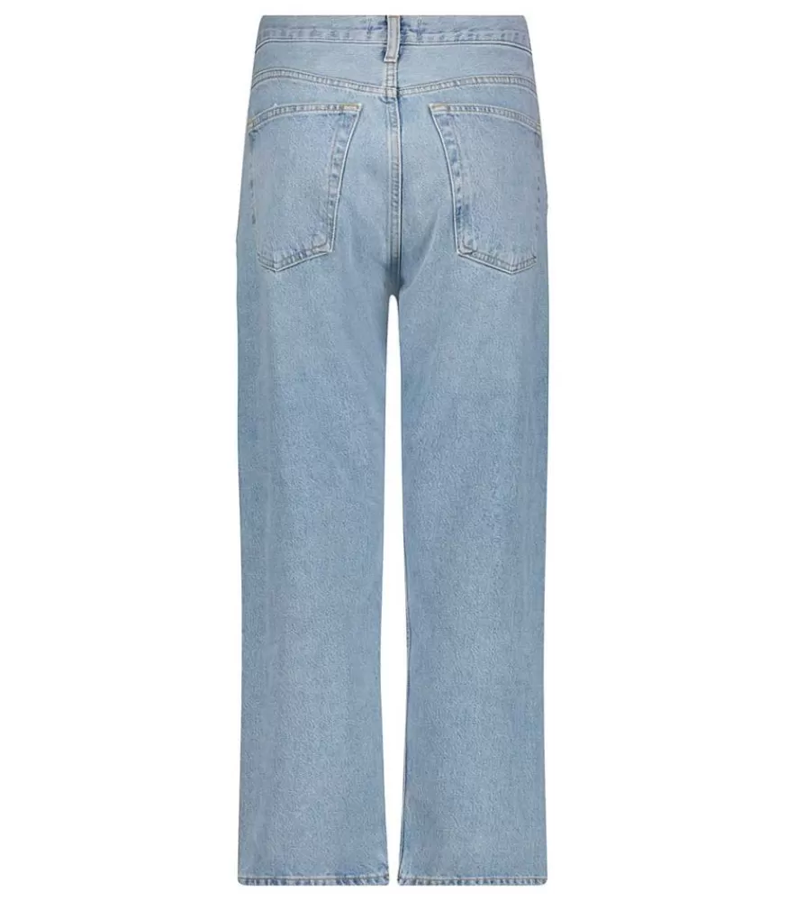 Femme AGOLDE Jean Straight Wyman In Dimension