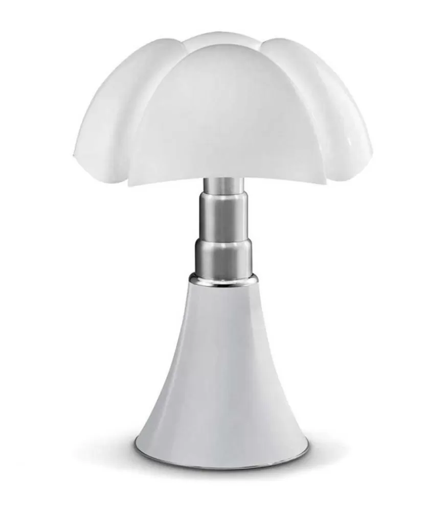 Martinelli Luce Lampe Mini Pipistrello Blanche - Led Dimmable Touch Cordless