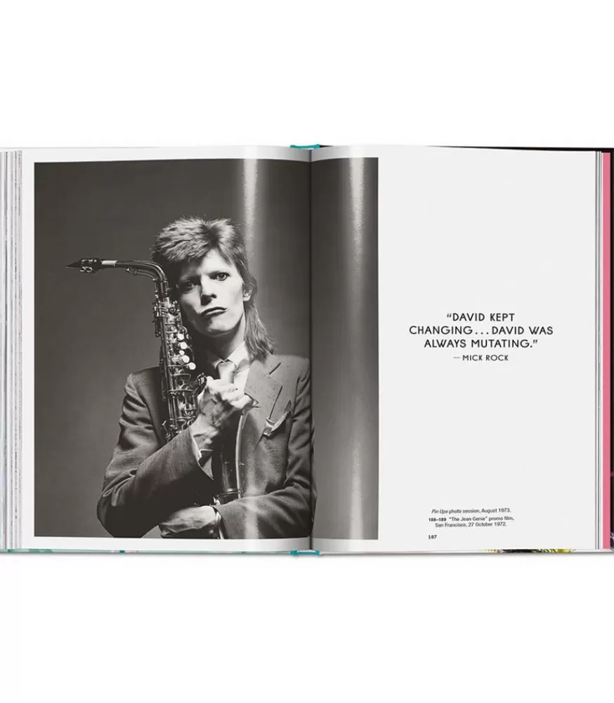 Taschen Livre Mick Rock. The Rise Of David Bowie. 1972 1973