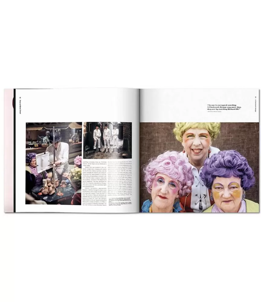 Taschen Livre Stanley Kubrick'S A Clockwork Orange Livre + Dvd