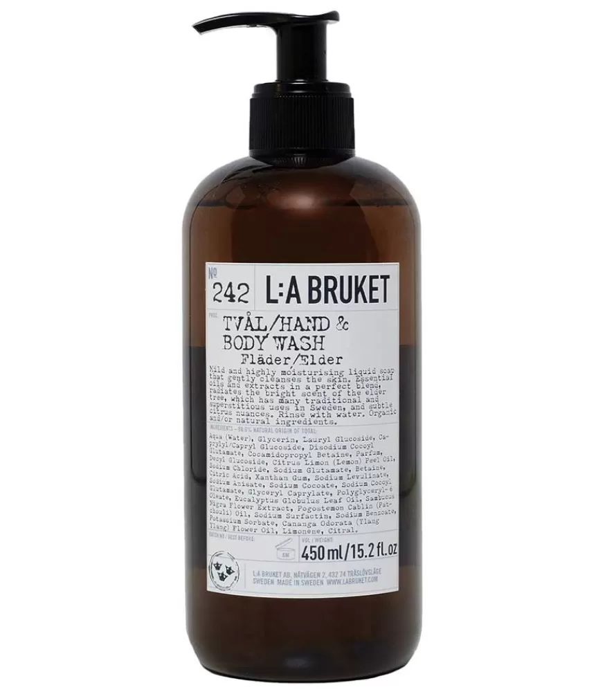 Femme L:a Bruket Nettoyant Mains & Corps N°242 Fleur De Sureau 450 Ml