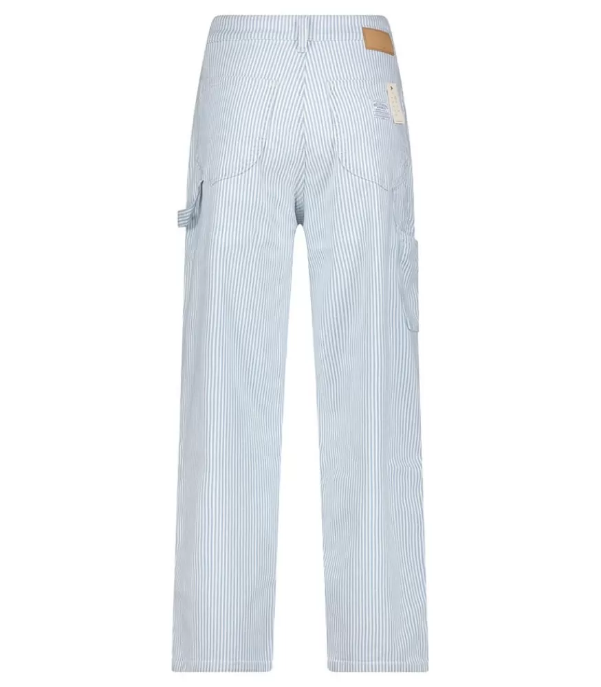 Femme Red Legend Pantalon Carpenter Ice Blue Wash