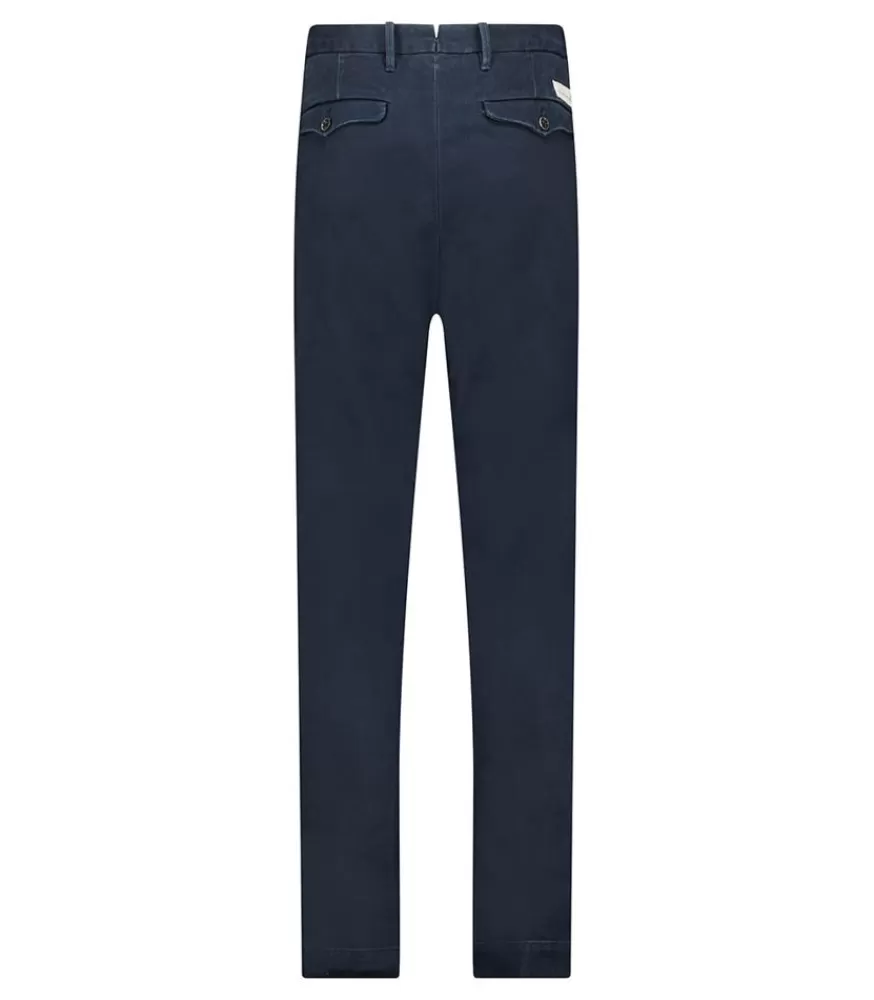 Homme Nine in the Morning Pantalon Chino Easy Slim Petrole