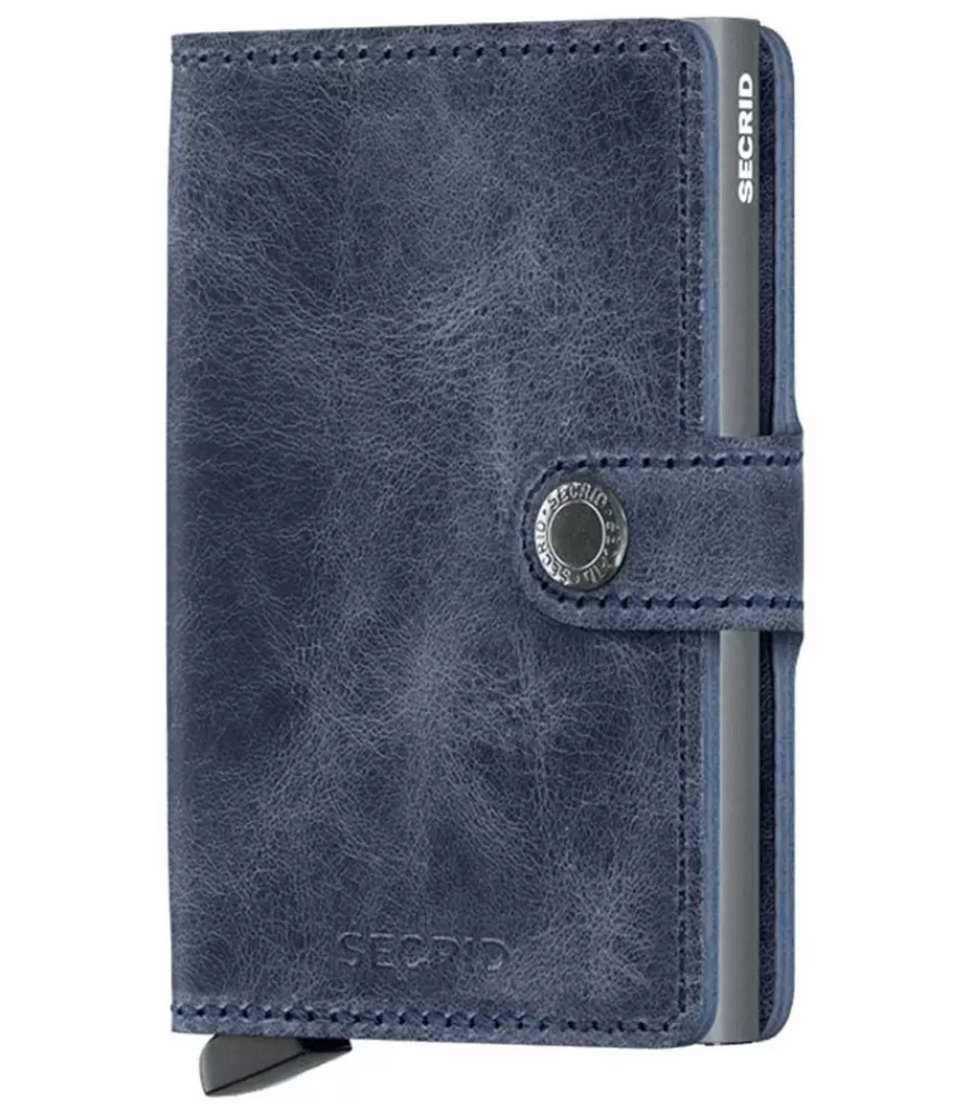 Femme Secrid Porte-Carte Miniwallet Vintage Blue