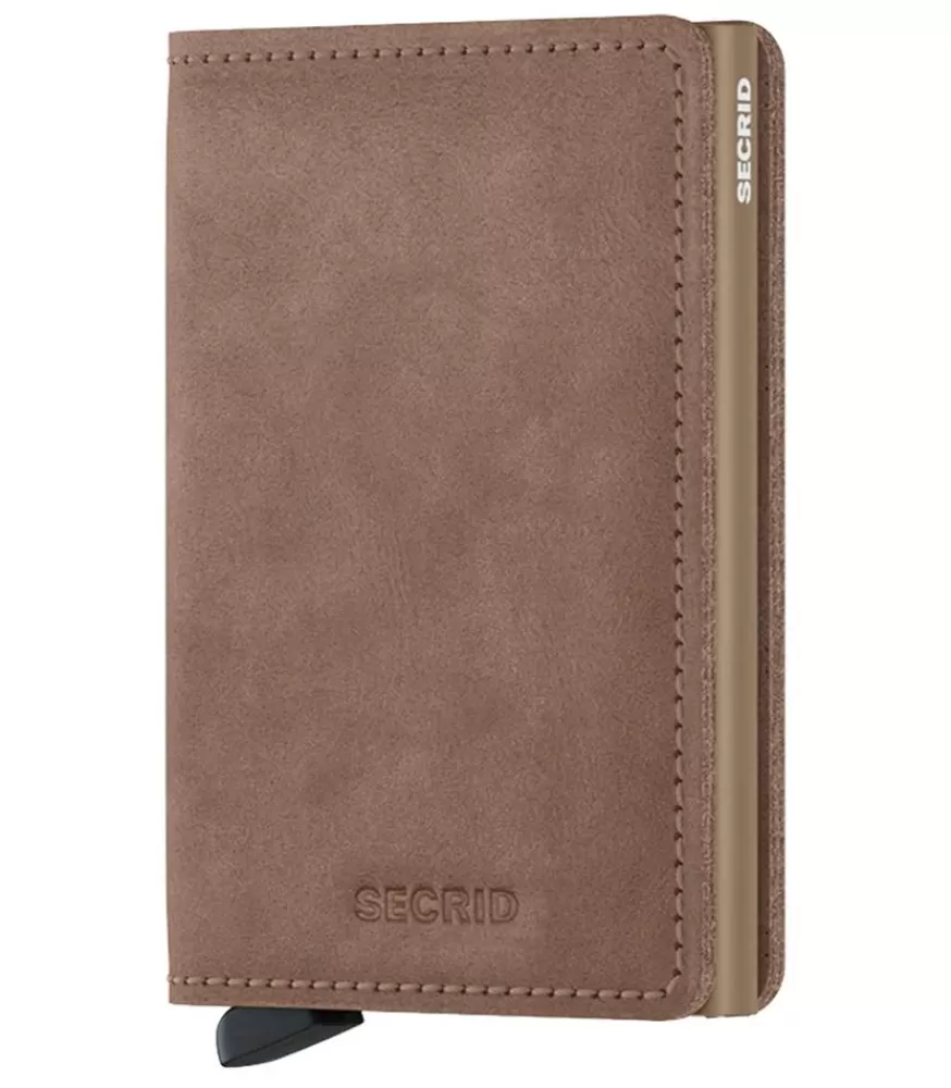Femme Secrid Porte-Carte Slimwallet Vintage Taupe