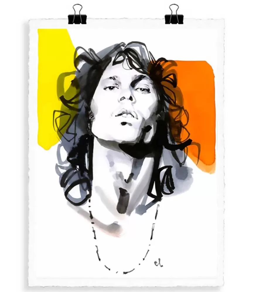 Image Republic Portrait M7 Jim Morrison 56 X 76 Cm