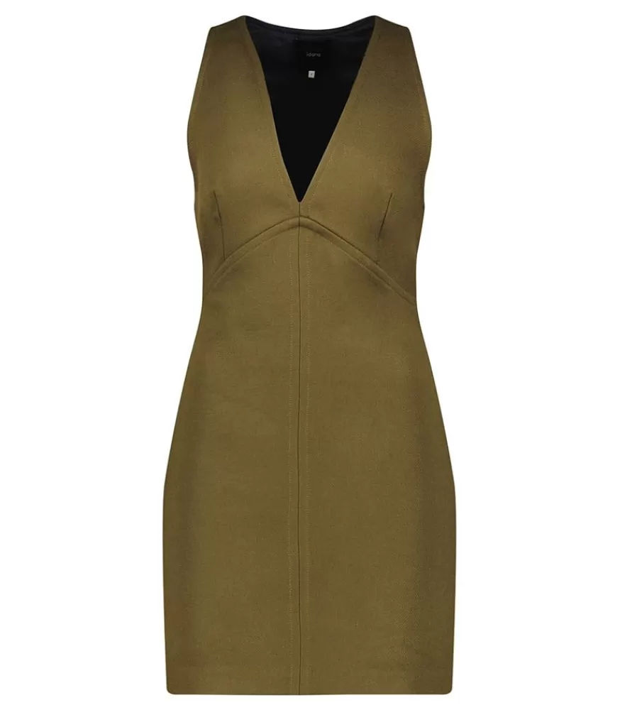 Femme Idano Robe Zenaide Olive