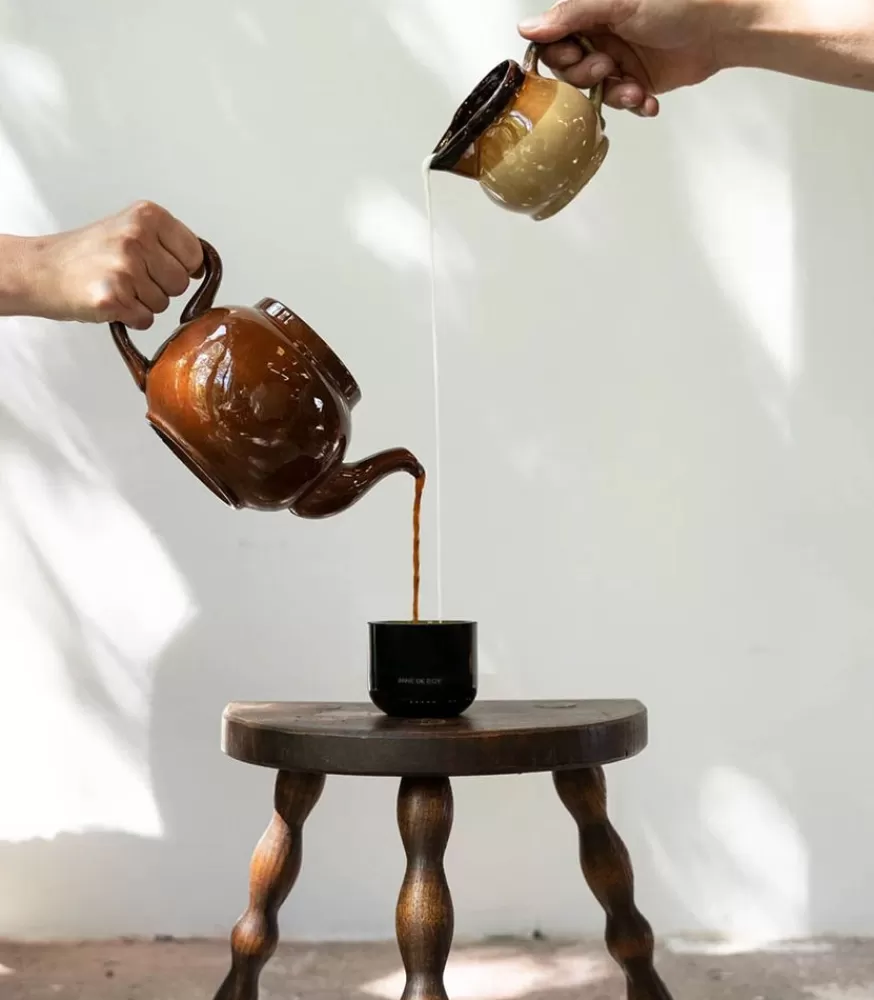 Q de bouteilles Set De 4 Tasses Komb 10Cl X Jane De Boy