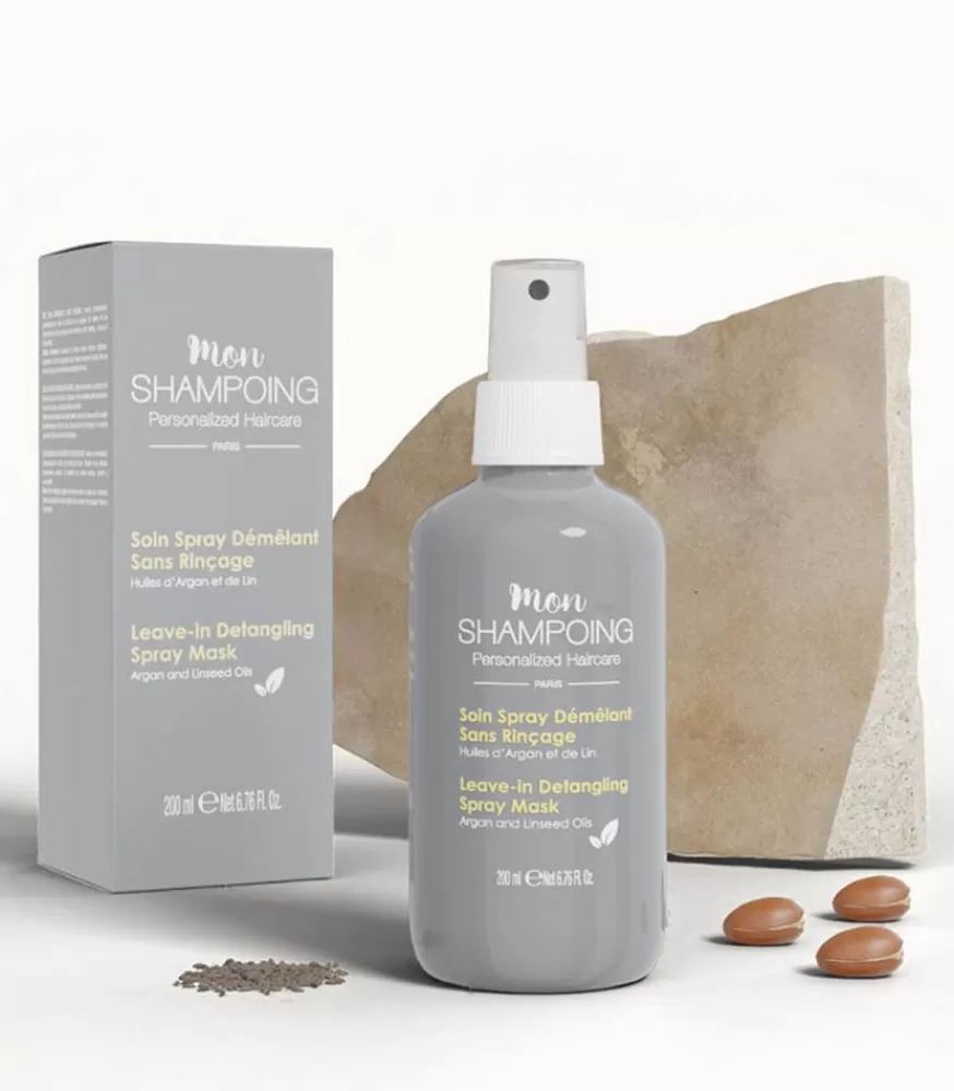 Femme Mon Shampoing Soin Spray Demelant Sans Rincage Huiles D'Argan Et De Lin 200Ml