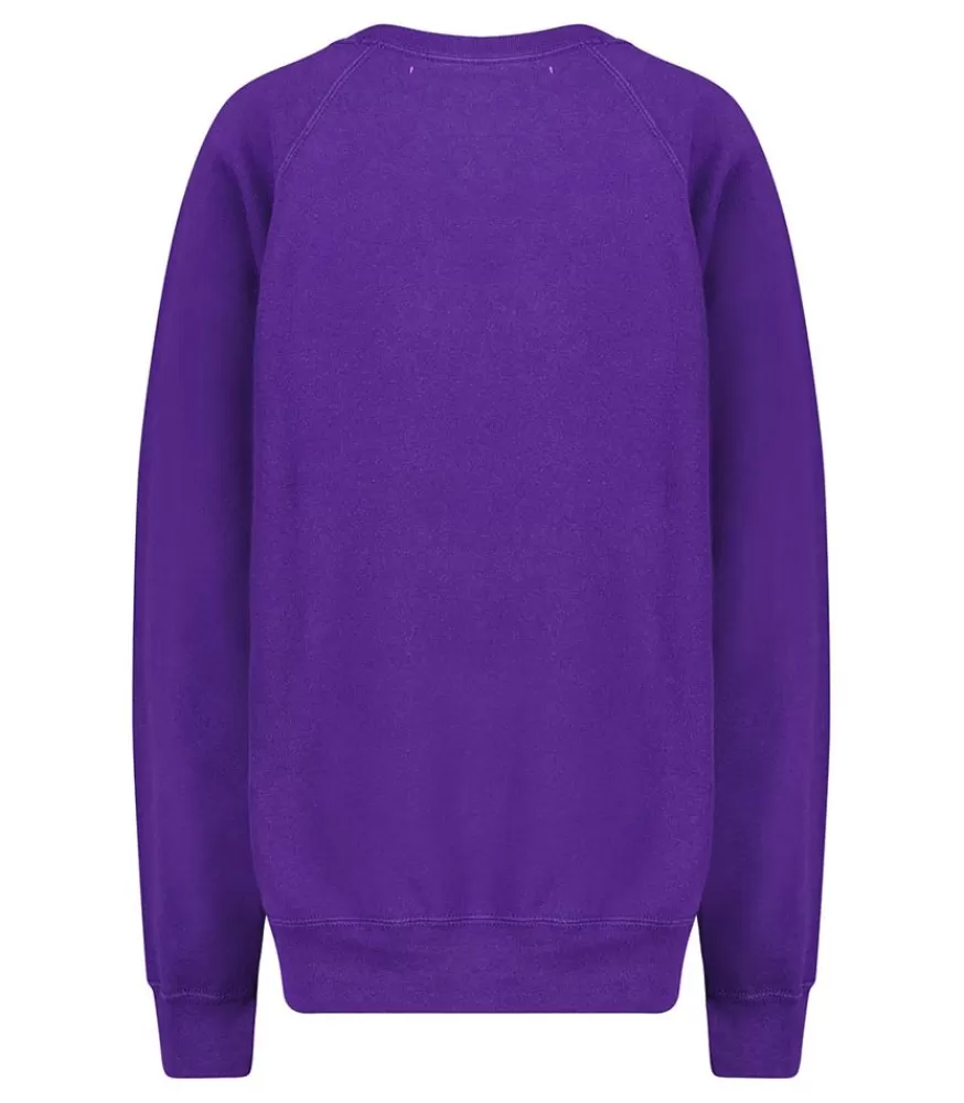 Femme We Are One Project Sweat-Shirt Vintage Brode Love Light Violet