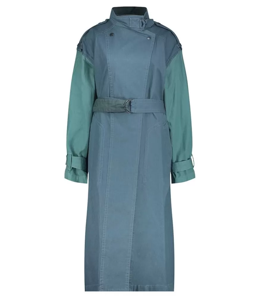 Femme Marant Étoile Trench Kendal Bicolore